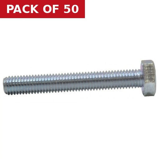 Centurion M10 x 80mm Hex Head Set Screws  (50)