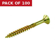 Centurion High Performance Multi Purpose Woodscrew - Pozi - 5 x 60mm - Zinc Yellow Passivated (100)