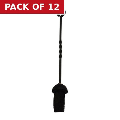 Centurion Coal Brush Fireplace Cleaning Tool Black - Pack of 12