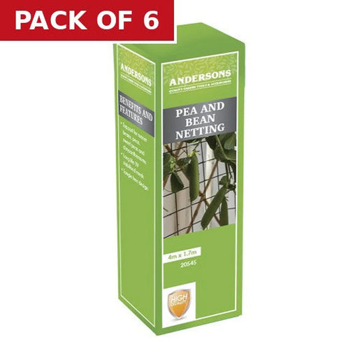 Centurion Pea and Bean Netting, 4m x 1.7m - Pack of 6