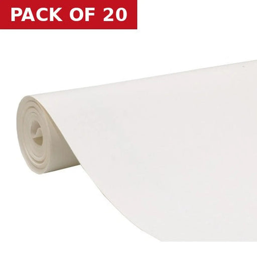 Centurion White Matt Vinyl 1.5m Roll - Pack of 20