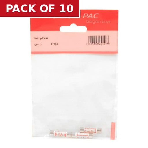 Centurion 3 Amp Fuse - Pack of 10