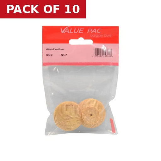 Centurion 40mm Pine Knob - Pack of 10