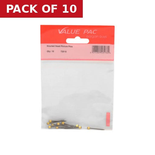 Centurion Knurled Head Picture Pins 10pk