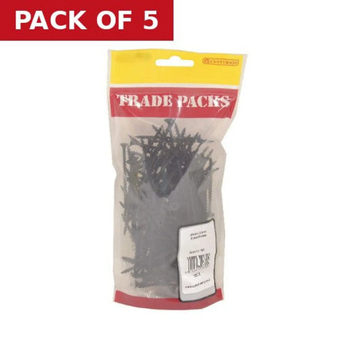 Centurion Drywall Screws - Black Phosphate - 60mm x 3.5mm - (160 PK) - Pack of 5