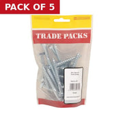 Centurion Coach Screws - Zinc Plated - M8 x 70mm - (25 PK) - Pack of 5