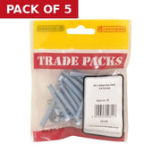 Centurion Hex Head Set Screws - Zinc Plated - M6 x 40mm - (18 PK) - Pack of 5