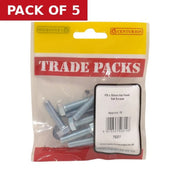 Centurion Hex Head Set Screws - Zinc Plated - M8 x 30mm - (10 PK) - Pack of 5