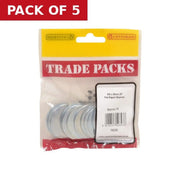 Centurion Flat Repair Washers - Zinc Plated - M8 x 38mm - (15 PK) - Pack of 5