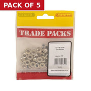 Centurion Screw Cup Washers - Nickel Plated - No 6 - (100 PK) - Pack of 5