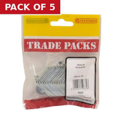Centurion Corner Brace - Zinc Plated - 25mm - (20 PK) - Pack of 5