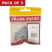 Centurion Corner Brace - Zinc Plated - 38mm - (10 PK) - Pack of 5