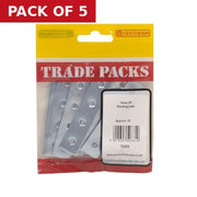 Centurion Mending Plate - Zinc Plated - 75mm - (10 PK) - Pack of 5