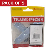 Centurion Mending Plate - Zinc Plated - 100mm - (10 PK) - Pack of 5
