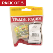 Centurion Stretcher Plate - Zinc Plated - 38mm x 28mm - (8 PK) - Pack of 5