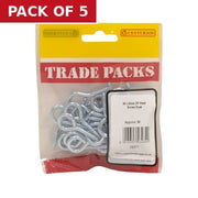 Centurion Steel Screw Eyes - Zinc Plated - 40 x 3.6mm - (30 PK) - Pack of 5
