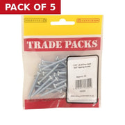 Centurion Pan Head Self Tapping Screws - Zinc Plated - 1 1/2" x 8 - (25 PK) - Pack of 5