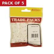 Centurion Shelf Supports - White - (100PK) - Pack of 5