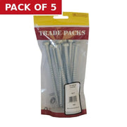 Centurion Coach Screws - M10 x 150mm - Zinc Plated - Pack of 8