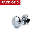 Centurion 25mm CP Vict Cupboard Knobs - Pack of 5