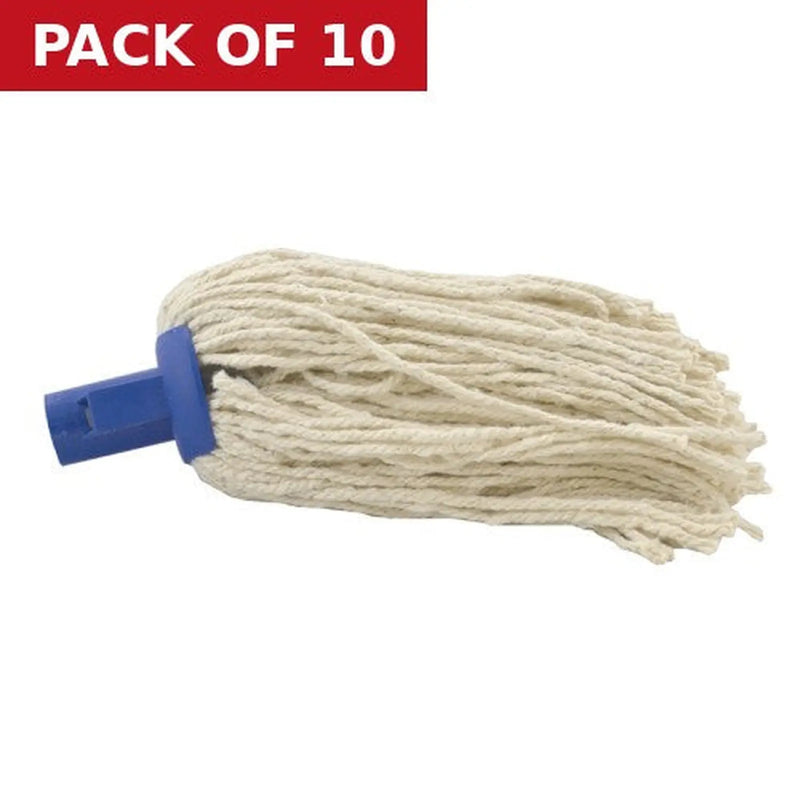 Centurion No. 16 PY - Blue Socket Socket Mop Head - Pack of 10