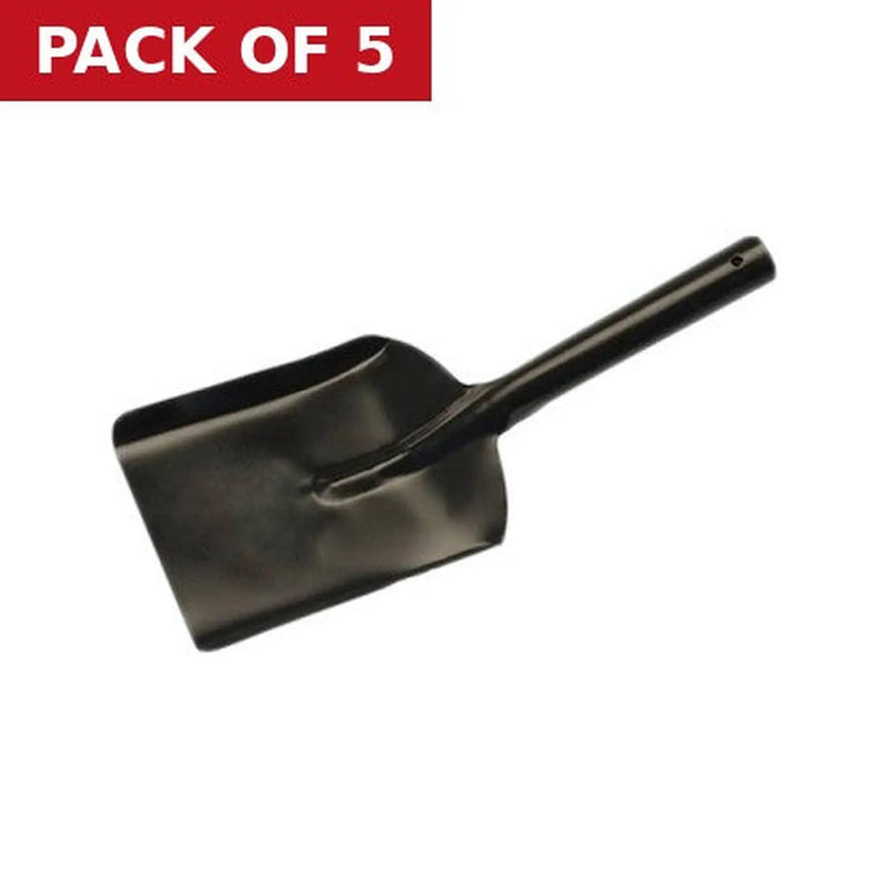 Centurion Fireside 6" Black Steel Shovel - Pack of 5
