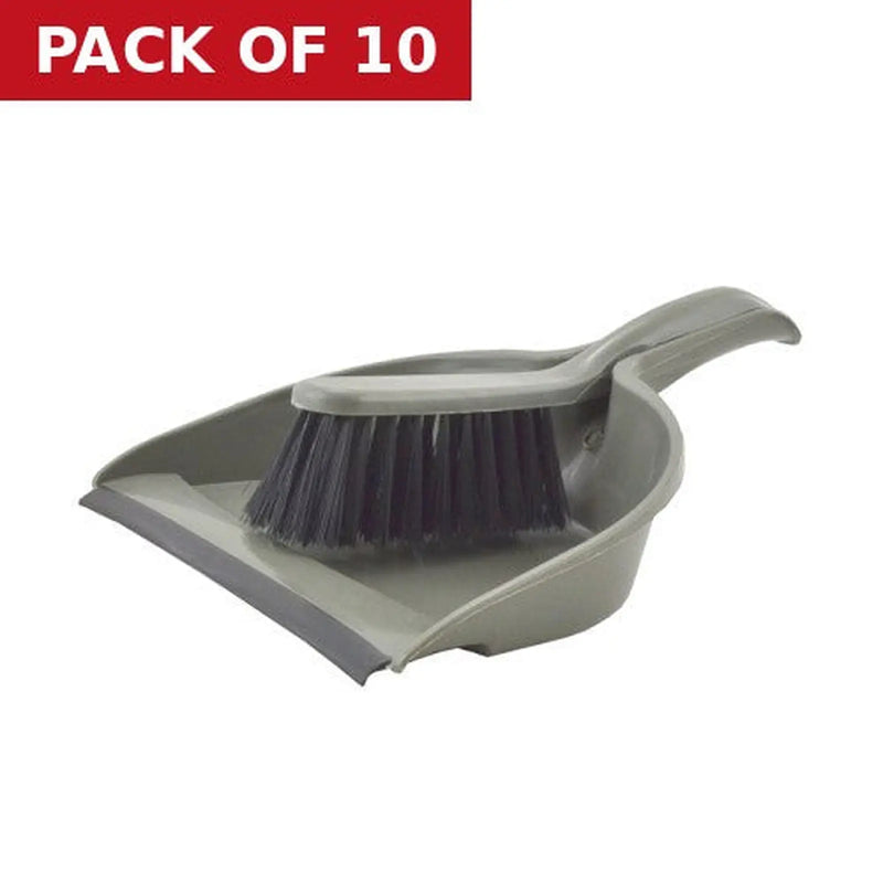 Centurion Dustpan and Brush Set - Pack of 10