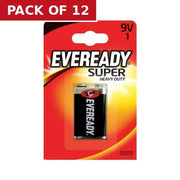 Centurion Eveready S3839 9V Super Zinc Batteries, Single - Pack of 12