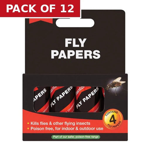 Centurion Rentokil - FF40 Flypapers - Pack of 4
