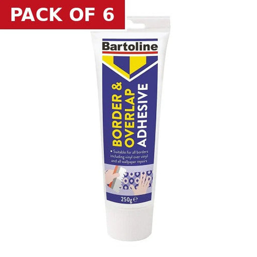 Centurion Bartoline Border and Overlap Adhesive, 250g - Pack of 6