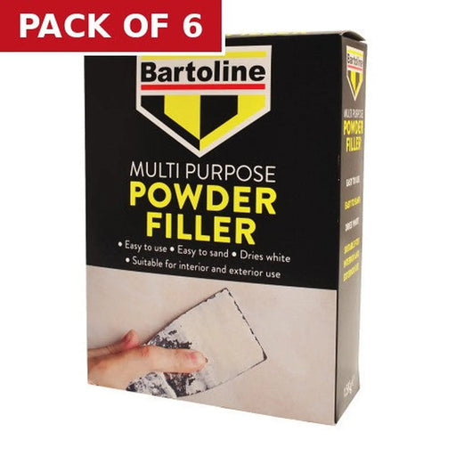 Centurion Bartoline Multi Purpose Filler, Decorators Pack (1.5kg) - Pack of 6
