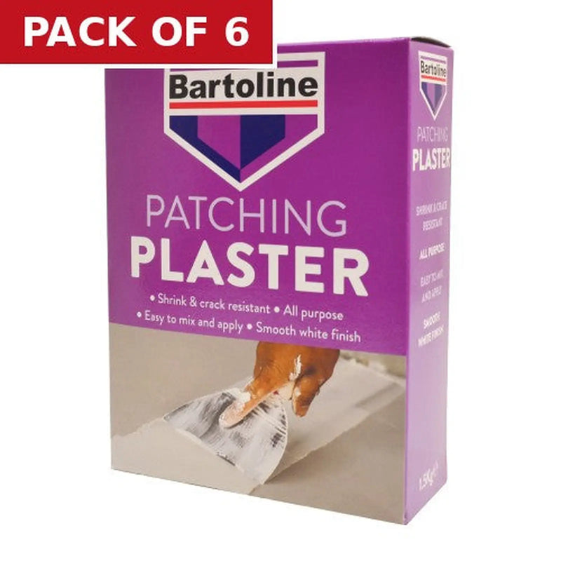 Centurion Bartoline Patching Plaster, 1.5kg - Pack of 6