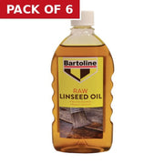 Centurion Bartoline Raw Linseed Oil, 500ml - Pack of 6