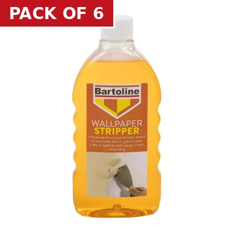 Centurion Bartoline Wallpaper Stripper, 500ml - Pack of 6