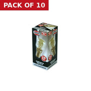 Centurion Eveready 25 Watt SES Oven Lamp Bulb - Pack of 10