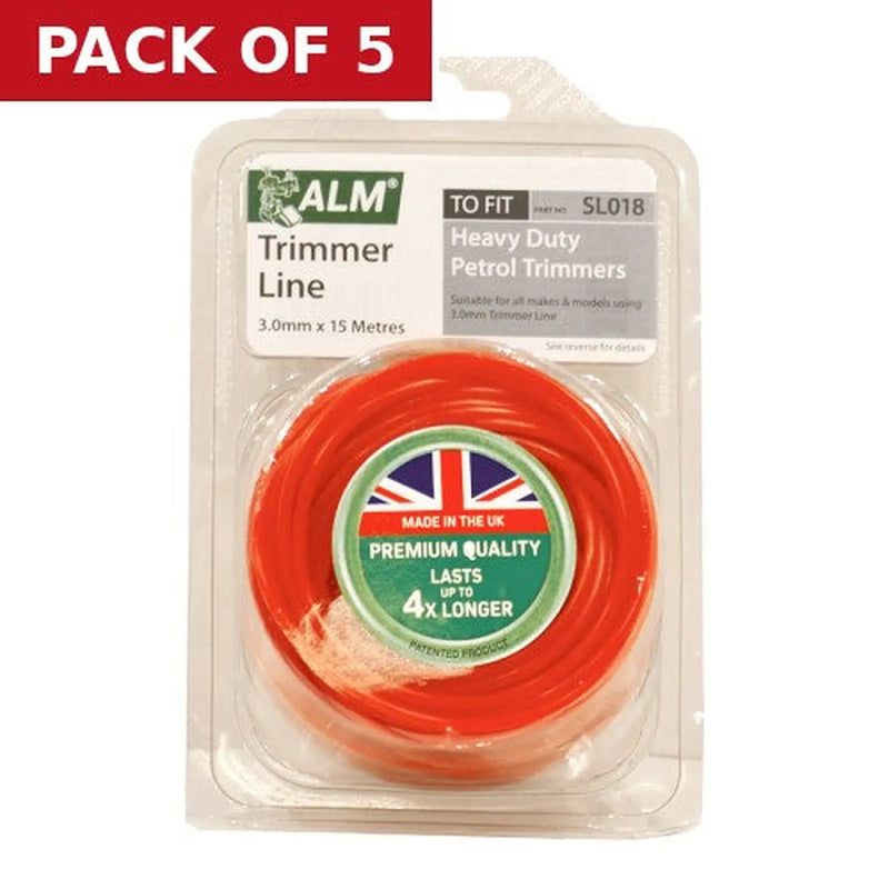 Centurion Trimmer Line, 3mm x 15m (SL0018) - Pack of 5