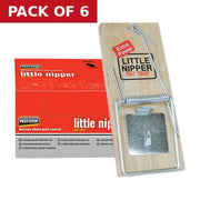 Centurion Pest-Stop Little Nipper Wooden Rat Trap - Pack of 6