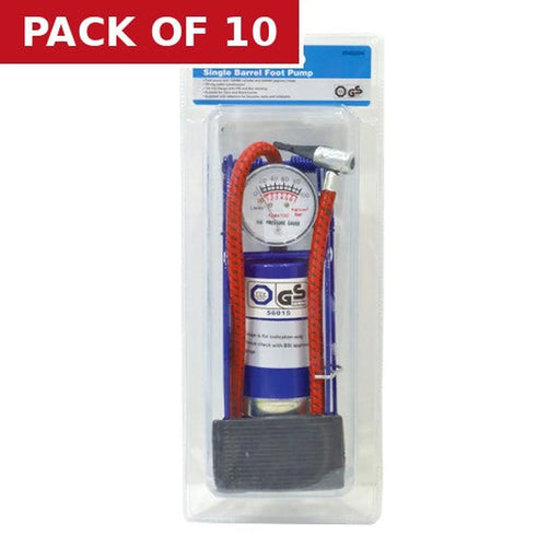 Centurion Single Foot Pump - Pack of 10