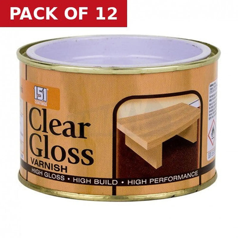 Centurion 151 Varnish, Clear Gloss (180ml) - Pack of 12