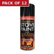 Centurion Paint Factory Stove Paint, 400ml - Pack of 12