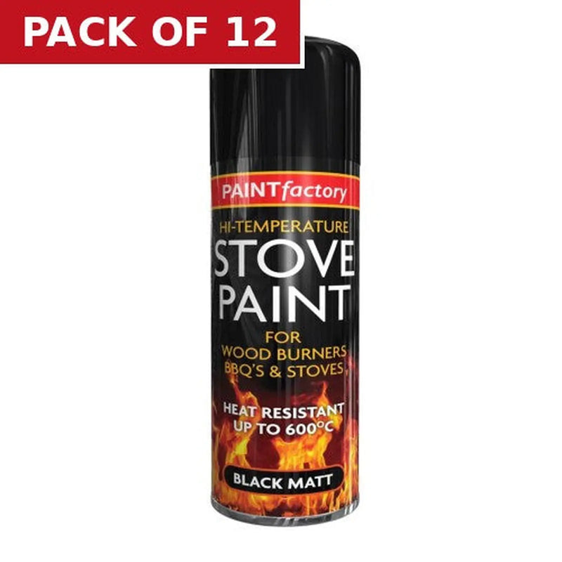 Centurion Paint Factory Stove Paint, 400ml - Pack of 12