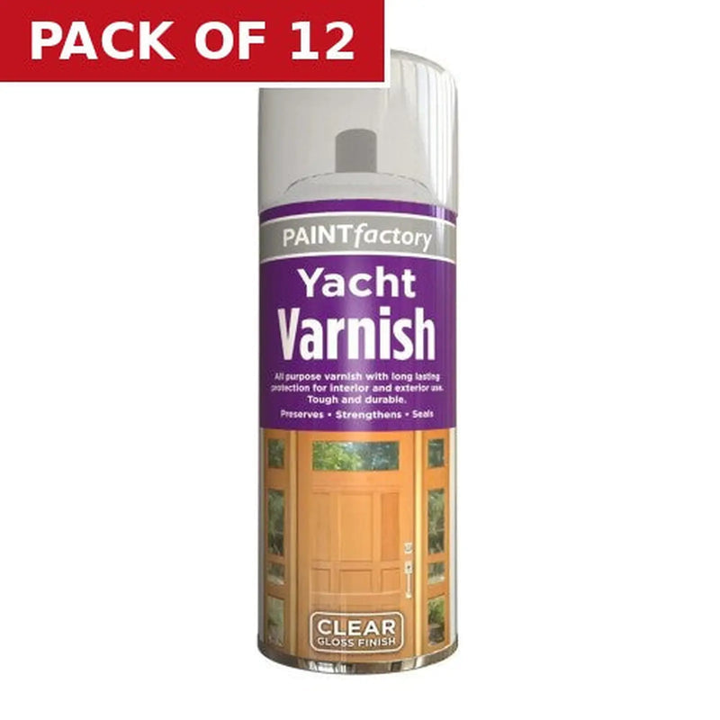 Centurion Paint Factory Varnish Paint, Yacht (400ml) - Pack of 12