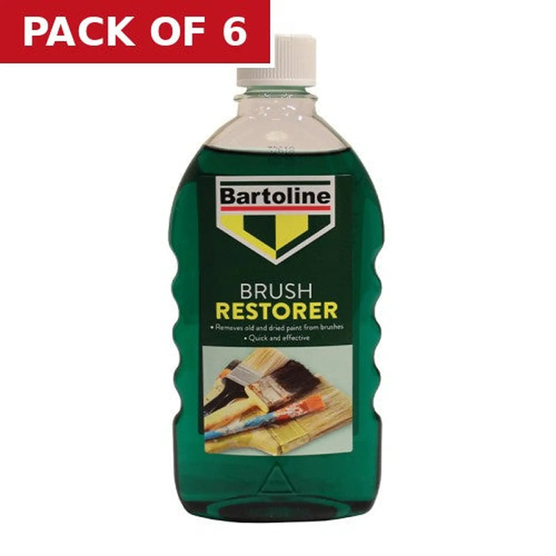 Centurion Bartoline Brush Restorer, 500ml - Pack of 6