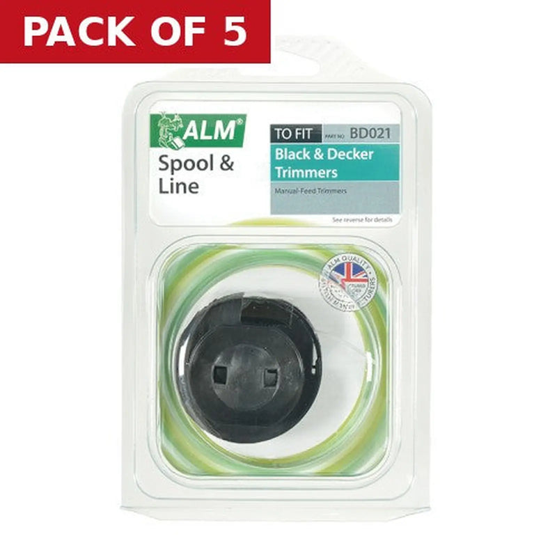 Centurion Strimmer Spool & Lines, 1.3mm x 6m, (BD021) - Pack of 5