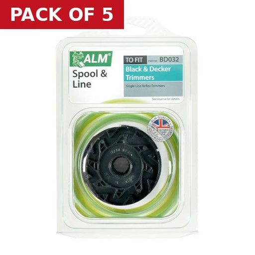 Centurion Strimmer Spool & Lines, 1.5mm x 10m, (BD032) - Pack of 5