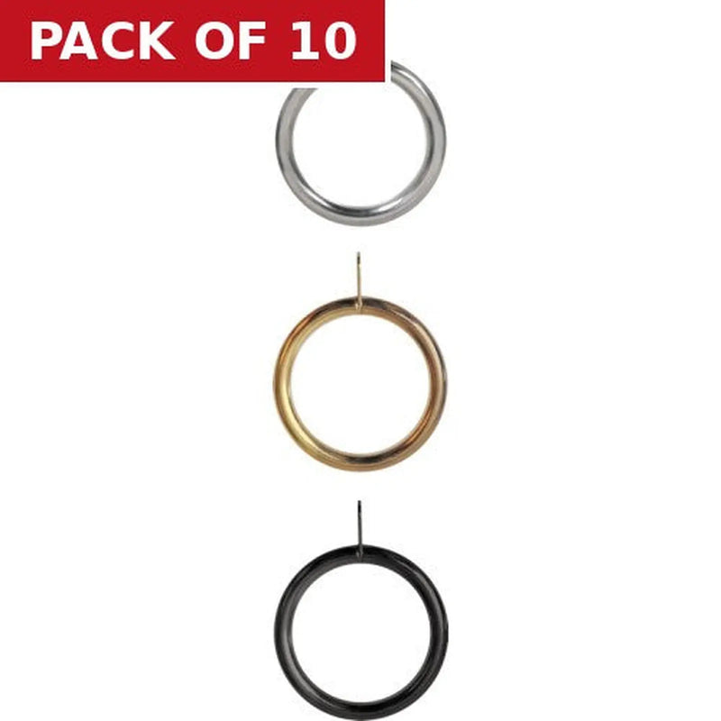 Centurion Renaissance Curtain Rings Antq Brass 6pk 19/16mm - Pack of 10