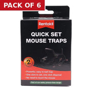 Centurion Rentokil - Mouse Trap - Quick Set Twin - FQ26 - Pack of 6