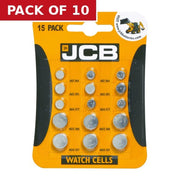 Centurion JCB Assorted Coin Cell Battery, 15 Pack - Pack of 10
