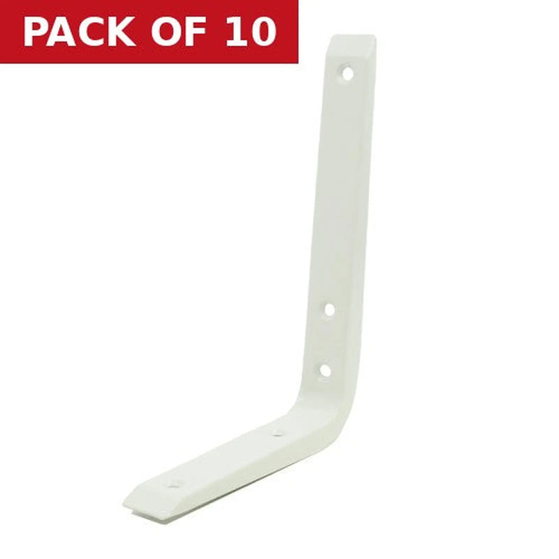Centurion Cantilever Brackets, White Finish, 250mm x 200mm - Pack of 10