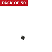 Centurion Door Studs, Black, 31mm Dia. - Pack of 50